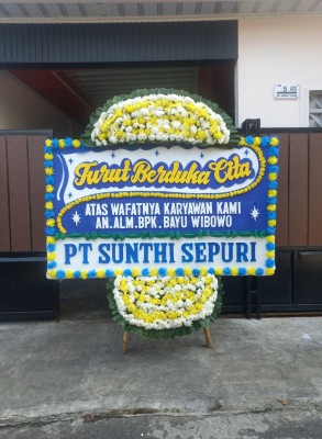 Papan Bunga Duka di Sri Jaya