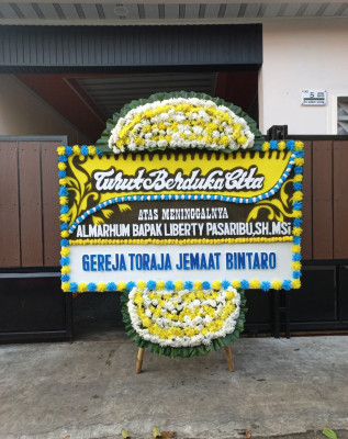 Papan Bunga Duka di Sri Jaya
