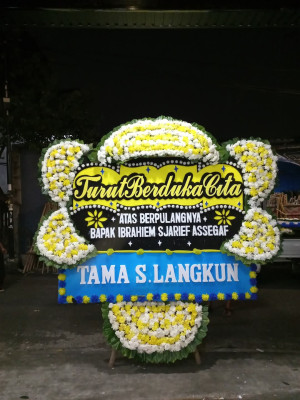 Papan Bunga Duka di Sri Jaya